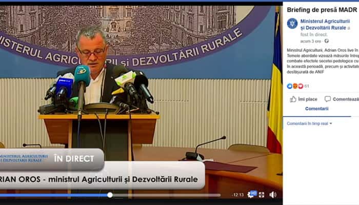 Ministrul Agriculturii şi Dezvoltării Rurale: Toate lucrările de irigaţii care s-au făcut prost, nu o să le plătim